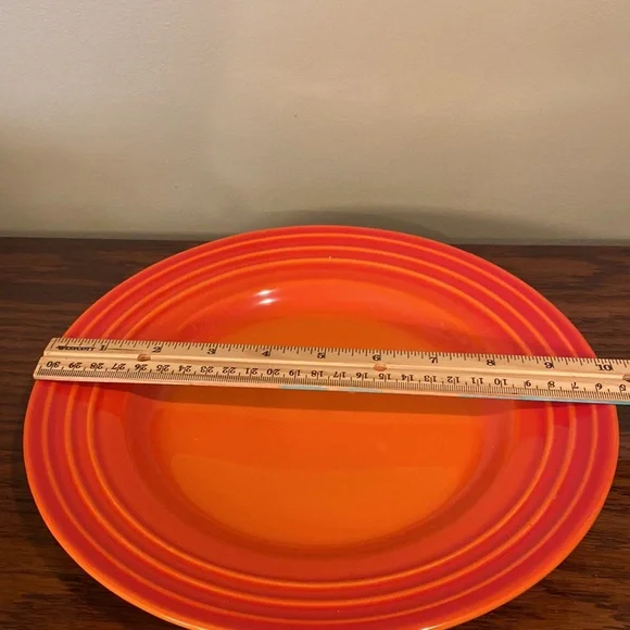 Le Creuset (Flame color)set of large rim soup bowl and cereal bowl 🥣 - Picture 3 of 9